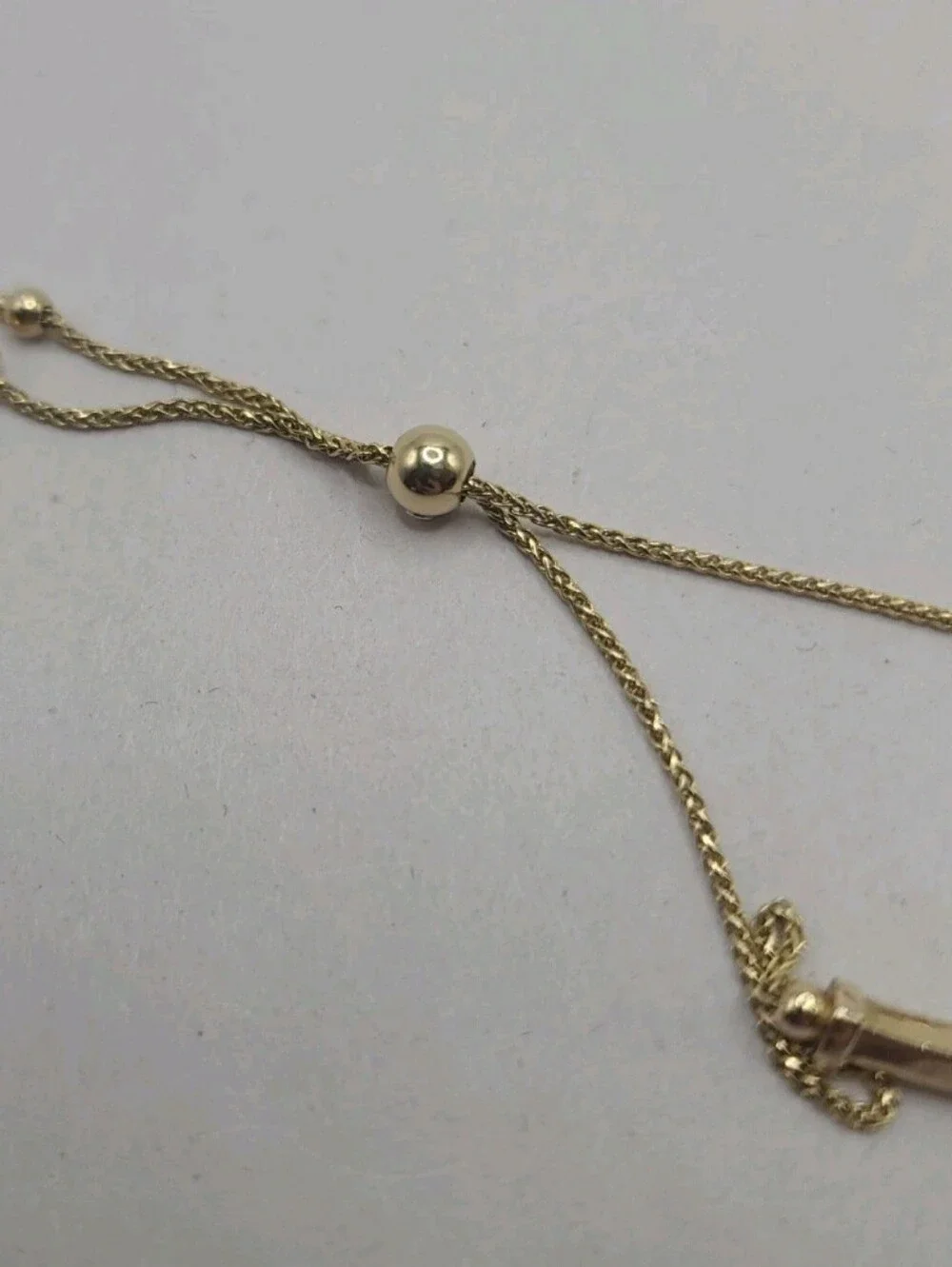 14kt RG Gold Curved Bar Bracelet Turkey